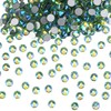 Jollin Glue Fix Crystal AB FlatBack Rhinestones (ss20 576pcs, Light-green