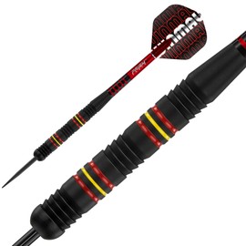 WINMAU Outrage 21 gram Brass Darts Set with Prism Flights and Shafts (Stems)