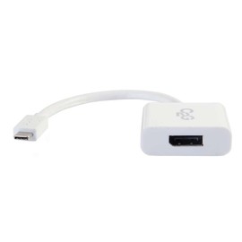 C2G USB-C To DisplayPort Adapter Converter - White