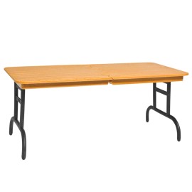 Figures Toy Company Brown Breakable Table for WWE & AEW Wrestling Action Figures