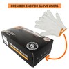 HDMNDD Black Disposable BBQ Grill Gloves Kit - 50 Heavy
