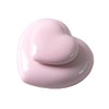 Maya Star Mini Pink Ceramic Heart-Shaped Urns for Cremation Keepsake