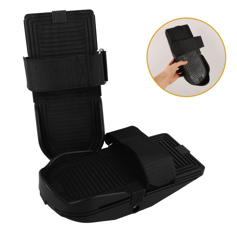 Abaodam 1pair Rowing Machine Pedals Ergonomic Exercise Foot Pedals for