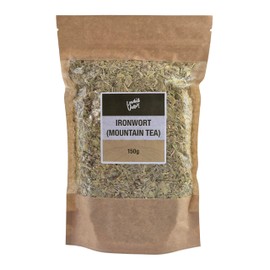 Lowhill Valley Ironwort Greek Mountain Tea - Sideritis scardica Herbal Infusion – No Additives or Preservatives – Rich in Antioxidants – Responsibly sourced – 150g
