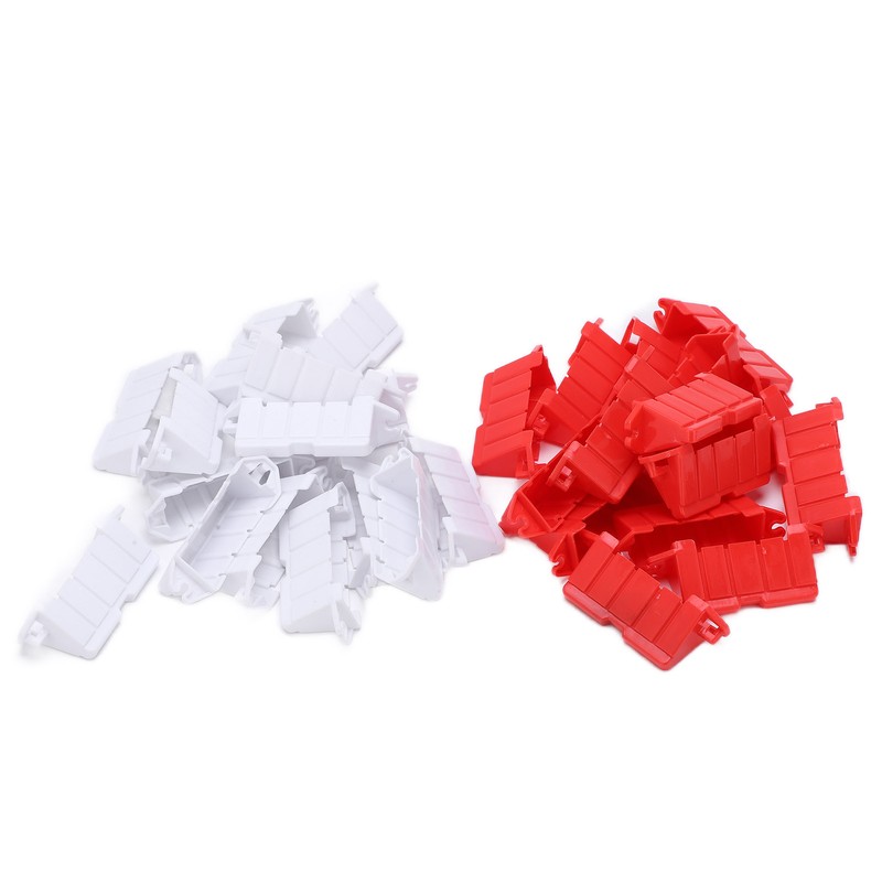 30Pcs RC Roadblocks Plastic Universal Drift Race Road Barriers Remote