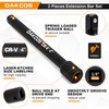 DAKCOS 1/4" Impact Extension Bar Set, 3 Piece Socket Extension
