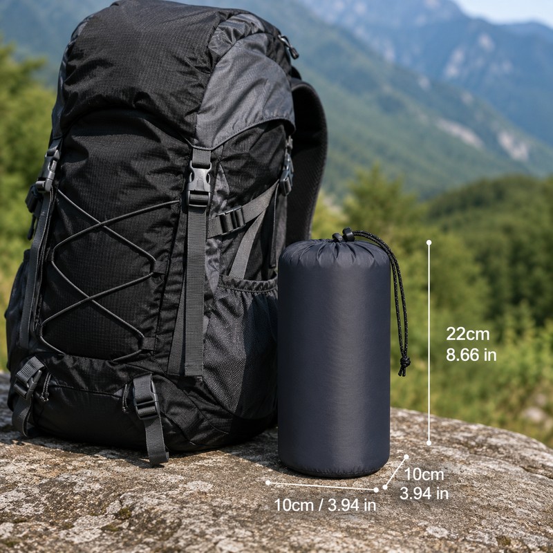 Inflatable Camping Sleeping Pad for Outdoor Rest – Built-In Foot