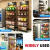 5 Tier Retail Candy Display Rack Metal Storage Shelf with