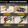 Litorange 16 Pcs Oscillating Saw Blades, Professional Wood/Metal/Plastic Universal Multitool,