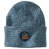 Carhartt Men's Knit Outdoor Patch Beanie, Night Blue/Alpine Blue Marl,
