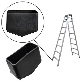 Ladder Feet Non-Slip Ladder Leg Cover - Replacement Ladder feet Caps 50x20mm 5x2cm - Pack of 4 - Black