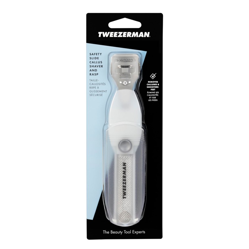 Tweezerman Safety Slide Callus Shaver with Rasp