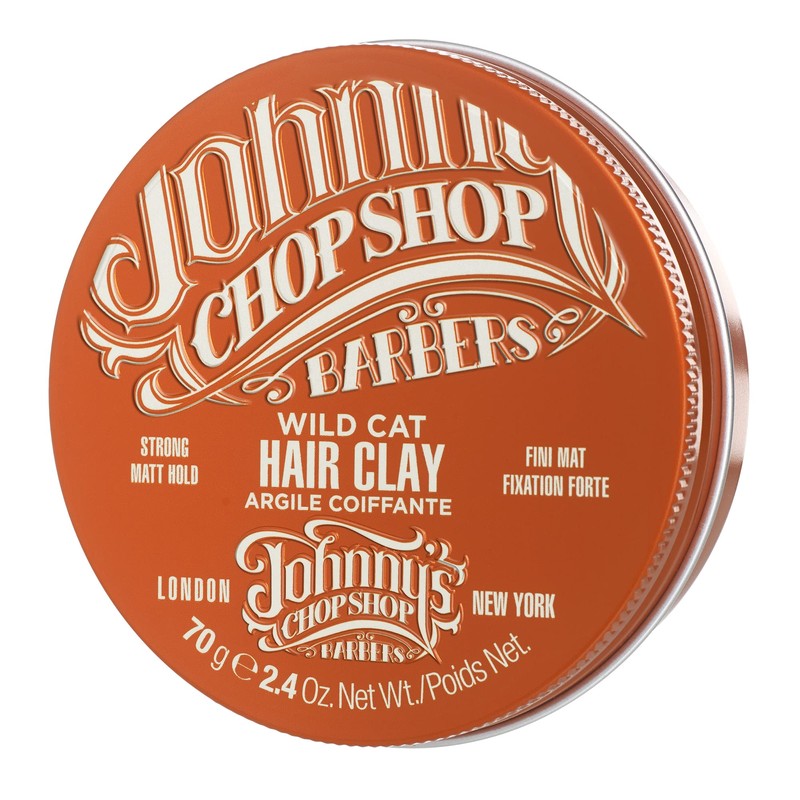 Johnny'S Chop Shop Wild Cat Hair Clay, 70 g (Pack