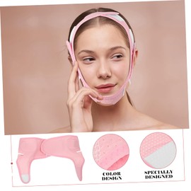Outanaya Line Lifting Face Mask Double Chin Reducer Face Shaping Strap for Smoother Contours Artifact for Women Tightens and Sculpt V Shaped Face