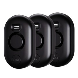 Water Leak Detector Sensor Alarm: Home Water Flooding Monitor Smart Sink Overflow Monitoring Adjustable Wet Moisture Alert Pipe Leakage Drip Detection Warning for Basement Floor (3 Sensor)