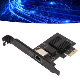 PCIe Card, I226 V Chip 2.5Gbps Gigabit Ethernet Card for Server