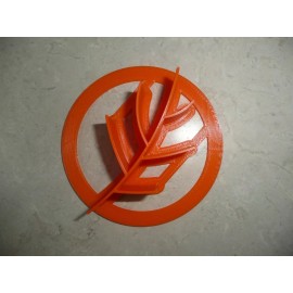 AJT FALL LEAF DESIGN PATTERN CONCHA CUTTER MEXICAN SWEET BREAD STAMP MADE USA PR4623