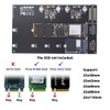 chenyang M.2 to Oculink Adapter,PCIe NVME/AHCI SSD 2 to 2