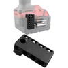 Magnetic 1/4-Inch Hex Bits Holders Fit for Milwaukee M18 Fuel Impacts Drivers,DIY Magnet Drill Bit Tool Holster Pick Up Sleeve Organizer, Hex Screw Bit Storage on side of Power Drill,Right Side