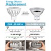 GOHDLAMP 12 Pack MR16 LED Bulbs, 50 Watt Equivalent, 5000K