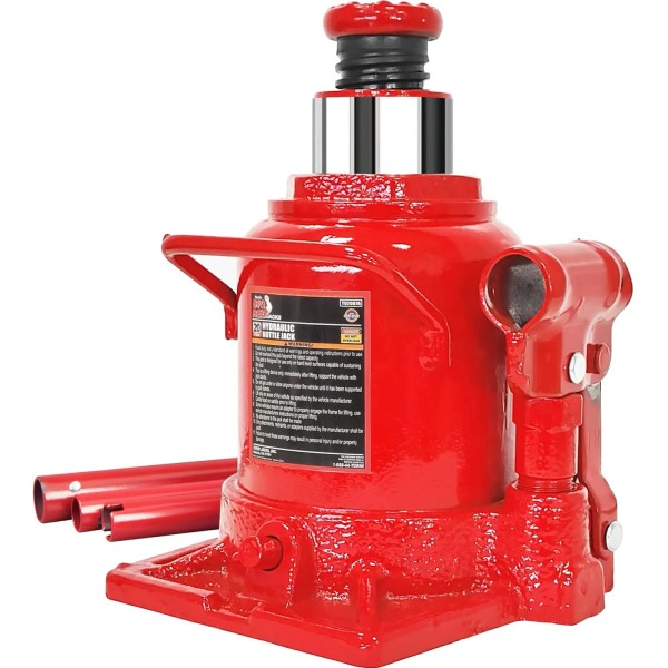 Unbranded Torin Hydraulic Stubby Low Profile Welded Bottle Jack 20