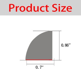 Flexible Quarter Round Molding, Peel and Stick Quarter Round Trim Molding, Crown Molding & Baseboard Trim