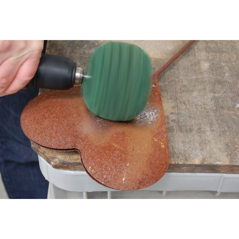 Sanding Ball / Sanding Ball Made of Abrasive Fleece Diameter