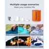 FLEXTAILGEAR FLEXTAILGEAR Portable Air Pump with Camping Lantern Tiny Pump