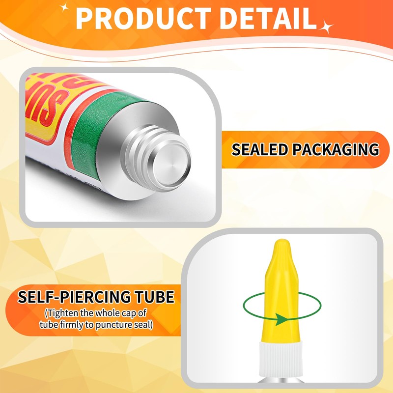 3g X 12 Pack Super Glue Strong Adhesive, Cyanoacrylate Adhesive