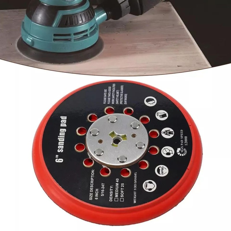 Medium Multihole Backing Pad for Bosch 2608900007 // GET 75-150