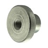 M4 (2 pieces) knurled nuts, high shape, stainless steel VA