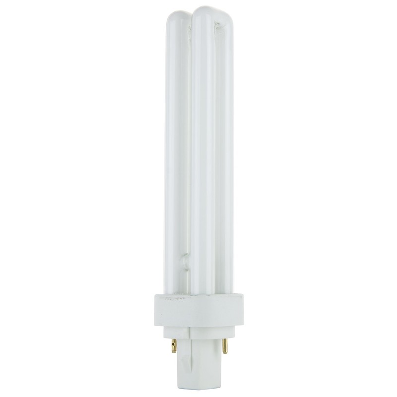 Sunlite PLD26/SP41K/10PK 4100K Cool White Fluorescent 26W PLD Double U-Shaped