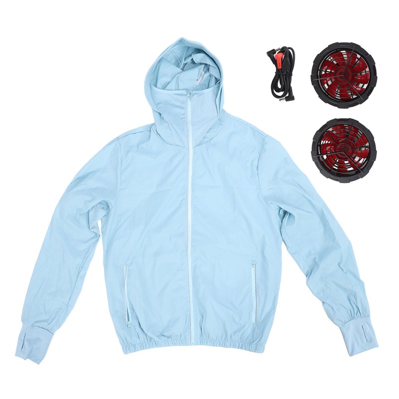 Air Conditioned Work Clothes Cooling Jacket 3 Blade 3 Level