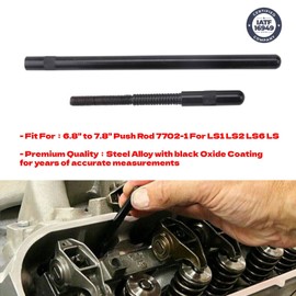 Adjustable range push rod length checker from 6.8" to 7.8" for LS engine for comp 7702-1