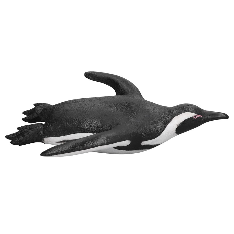Penguin Model Simulation Soft Rubber Sliding Penguin Model Marine Animal
