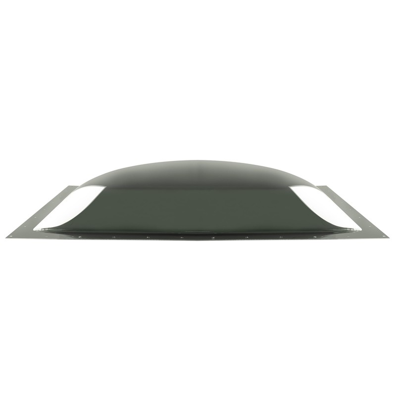 RecPro RV Skylight Cover Bubble | Impact-Resistant Rectangular Exterior Dome