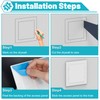Chiligent Self-Adhesive Access Panel, 10" x 10" Access Door, Plastic