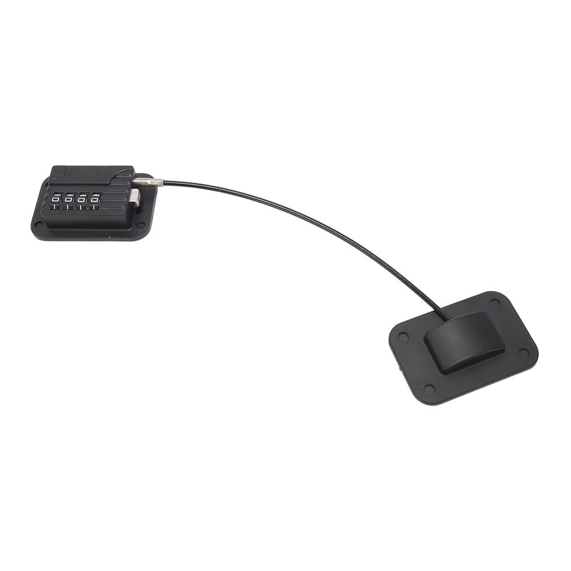 Refrigerator Lock Combination Design Plastic Stainless Steel Easy Mounting Freezer