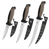 MOSSY OAK 3-Piece Fishing Fillet Knife Set with Protective Sheath