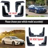 Mud Splash Guards Mud Flaps Kit for Toyota Camry Accessories