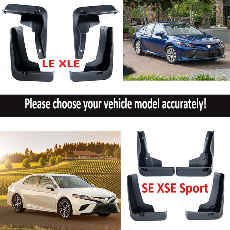 Mud Splash Guards Mud Flaps Kit for Toyota Camry Accessories