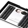 Bodermincer 84 Clusters D Curl Wide Cluster False Eyelash Volume