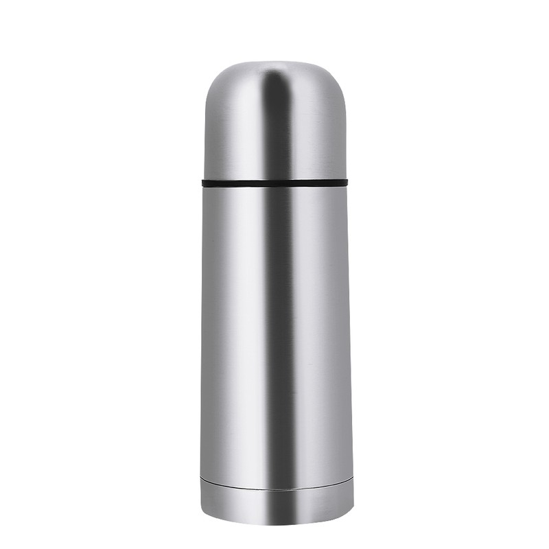 Stainless Steel Thermos Vacuum Bottle Flask Push Button Lid Insulated