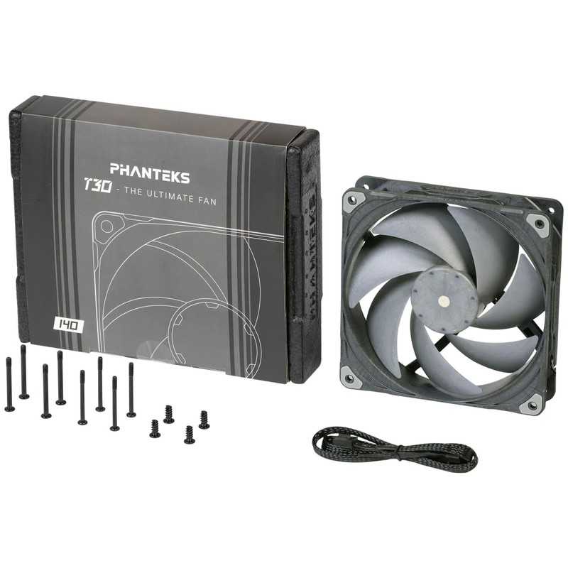 Phanteks T30 High Performance Premium PWM Cooling Fan with Triple