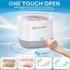 Exluvon Ultrasonic Retainer Cleaner 45kHz, 250ML Portable Ultrasonic Cleaner, Professional