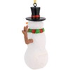 Tree Buddees Funny Pee on Snowman Christmas Ornament