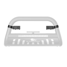 Black Horse 3" Bull Bar Parking Sensor Relocation Kit Black Compatible with 07-18 Chevy Silverado/GMC Sierra 1500 (Incl. 19-21 Silverado 1500 LD/Sierra 1500 Limited & Excl. Denali)