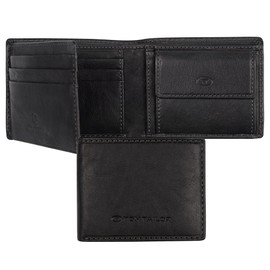 Tom Tailor Acc LARY Börse klein, schwarz Wallets Mens Black Schwarz (schwarz 60) Size: 11x9x2 cm (B x H x T)