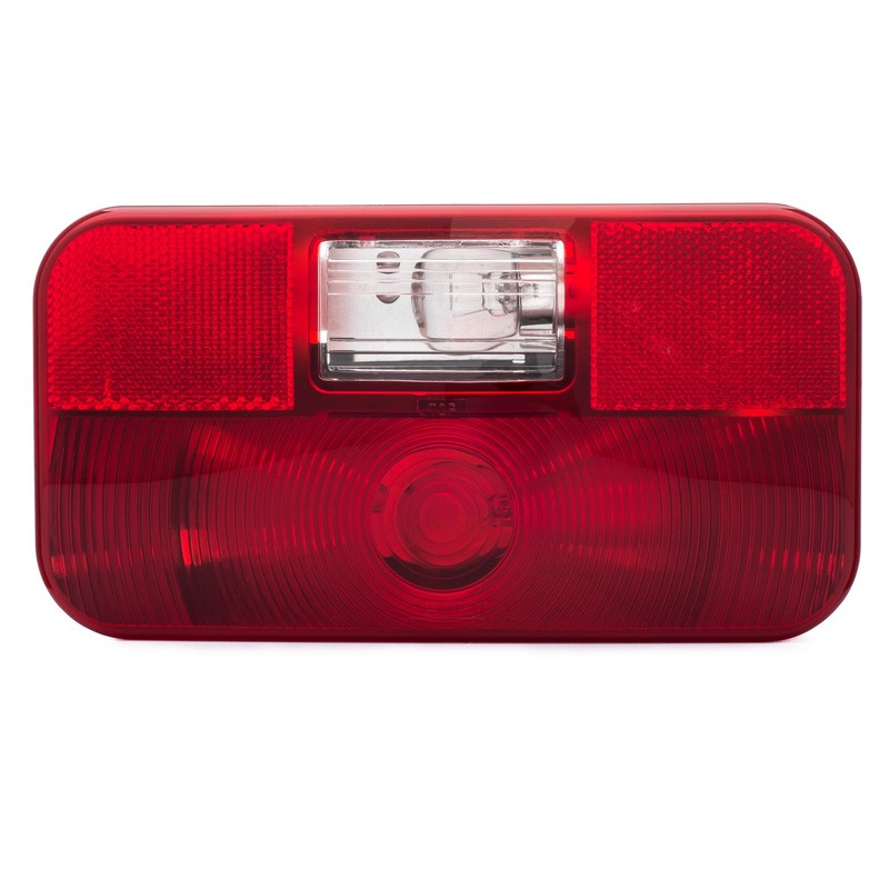 Lumitronics Red Surface Mount Light - Stop/Turn/Tail/Backup for RV, Trailer,