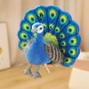 SecretCastle Peacock Plush Stuffed Animal Plush Toy Gifts for Kids